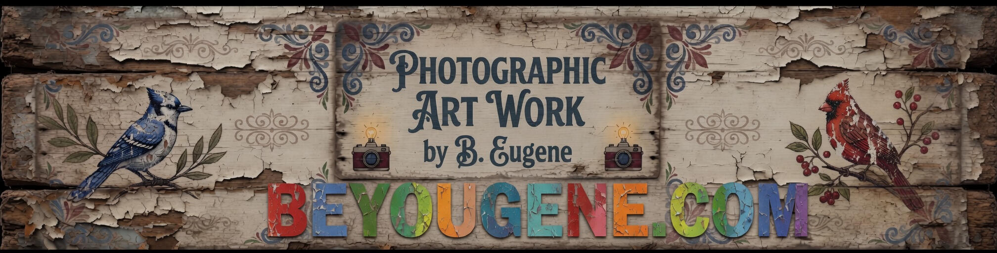 Photographic Artwork by B. Eugene Be Authentic, Be You Gene